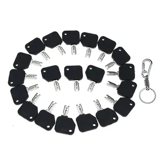 20 Ignition Keys 186304 166 for Hyster S30XL Clark Yale Gradall Gehl JLG Forklift