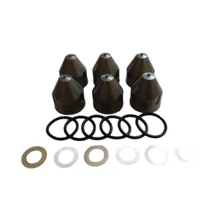 6 pieces Injector Cup Assembly 6620-11-3030 for Komatsu Engine NH-220-CI-1B NH-220-CI-1D NH-220-CI-1E NH-220-CI-1F NH-220-CI-1G NH-220-CI-1H