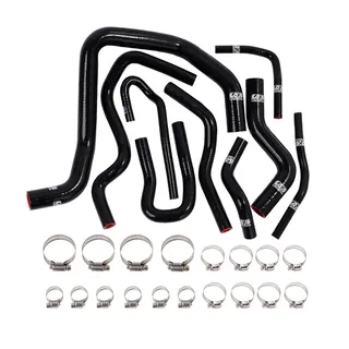 Silicone Radiator Heater Hose Kit LK-SH-D15D16 for Honda D15 D16 Engine Civic Sohc EG EK 1992-2000