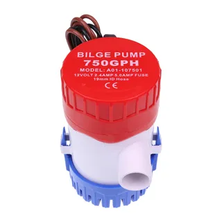 20SA Bilge Pump 750GPH 12V DC 3/4" Hose for Marine