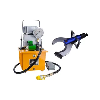220V High Pressure Electric Hydraulic Oil Pump GYB-700A & Cable Cutter CPC-120C