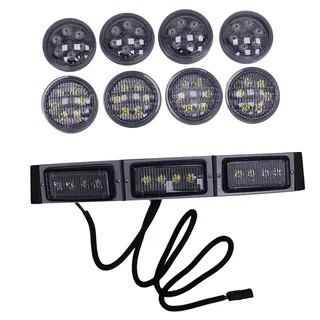 228W 12V 24V LED Front Hood Light Conversion Kit for John Deere Tractor 4050 4250 4450 4055 4255 4455
