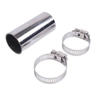 24mm Heater Exhaust Pipe Connector with Clamp for Webasto Eberspacher Boat Heater Air Parking Heater Gas Vent Hose