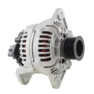 24V 100A Alternator AT387574 for John Deere Engine 4045 6068 6090 6135 Loader 444J 524K 544J 624J 644K 724K 824K 844K