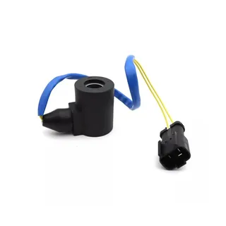 24V Rotary Solenoid Valve Coil SD1224-C-1001 for Komatsu PC60-6 PC60-7 PC120-6 Sumitomo SH200 SH210 SH240 SH350 Excavator