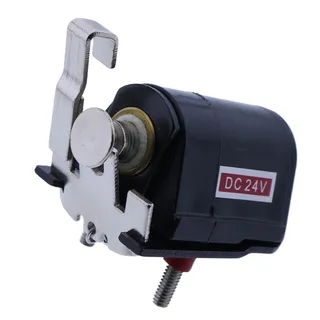 24V Injection Pump Shut Off Solenoid 26387 RE62240 for John Deere Backhoe Loader 500C 510 710D Excavator 590D 595D