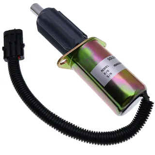 24V Shut Off Solenoid J918601 for CASE Crawler Tractor 1150E 1155E 1550