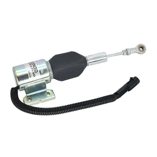 24V Fuel Shut Down Off Stop Solenoid Valve 6733-81-9130 for Komatsu Engine 4D102E 6D102E Wheel Loader WA270-3 WA250-3 WA120-3 WA180-3