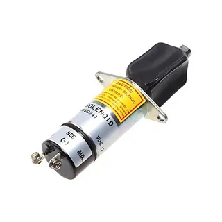 24V Shut Padded Stop Electromagnetic Stop Valve 1504-24A6U1B1S2 With 2 Terminals
