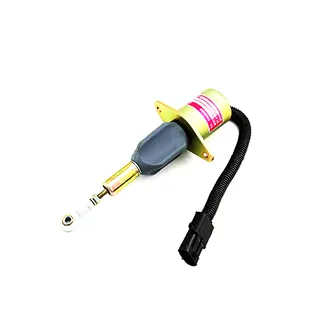 24V Stop Solenoid 6743-81-9140 for Komatsu Engine SA6D102E-2 Excavator PC300-7 PC360-7 Wheel Loader WA380-5