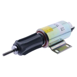 Aftermarket Woodward 2370-12E2U1B5A 2300-1501 12V Throttle Solenoid for Horbart Generator JetEx-5D