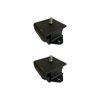 2 PCS Front Foot Rubber Cushion 1-53215172-0 for Isuzu Engine 6HE1 6HK1 6HH1 Truck FVZ34 LT132 FSR32 FSR33