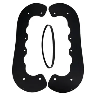 2 PCS Snow Thrower Blower Paddle 55-9251 for Toro CCR2000 CCR2450 CCR2500 CCR3600 Snowblower With Belt