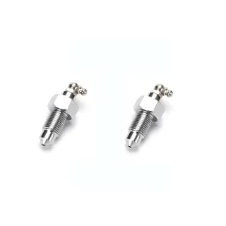 2 Pcs Track Adjusting Grease Valve 4618093 for Hitachi ZX27U-2 ZX27U-3 ZX29U-3 ZX30U ZX33U-3 ZX35B ZX35U ZX40U ZX48U-3 ZX50U ZX52U-3