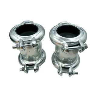 2 Pieces 75mm Oil Line Coupling 4071215 for John Deere Excavator 350DLC 350GLC 370C 3754D 3754G 3754GLC 3756G 3756GLC