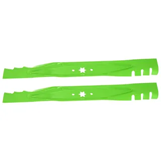 2Pcs Toothed Lawnrazor Blades 942-04308-X for Cub Cadet MTD Troy Bilt LTX1040 RZT-L42