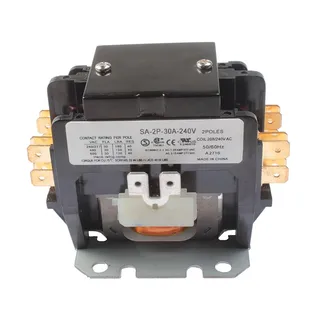 2Pole 30Amp 240V Coil SA-2P-30A-240V Definite Purpose Air Conditioner Contactor