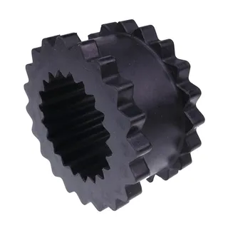 3.75" OD 1.88" Elastomer Length 450 in-lbs Nominal Torque 6JE Sleeve Coupling 68514435569 35569