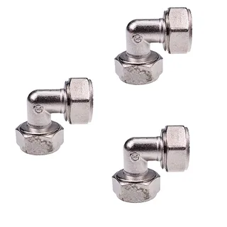 3 Pack Air Piping 3/4" Elbow M8067 for Maxline Compressed Air System