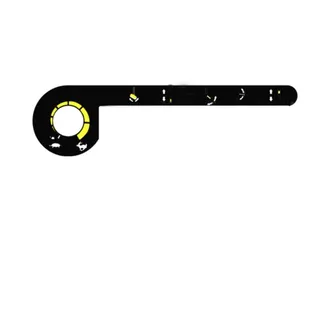 3 PCS Function Speed Decal 1001125195 for JLG Boom Lift 340AJ 1500SJ 1850SJ
