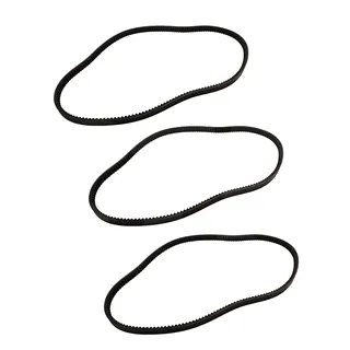 3 Pieces V-Belt 04122-32575 for Komatsu Engine 6D140 6D170 Dozer WD600-3 D375A-3 Pipelayer D355C-3