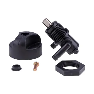 3-Way Fuel Shutoff Petcock Valve With Knob Nut 7052161 5432559 for Polaris ATV Sportsman 335 400 500 600 700 Magnum 325 330