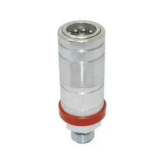 3CFPV Push Pull Valve Breakaway Hydraulic Female Quick Coupler with Cap for John Deere 5720 5820 6010 6020 6110 6200 7130 7530