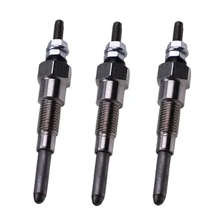 3Pcs Glow Plug 307-8672 for Caterpillar CAT Engine 3011C C0.5 C0.7 C1.1 C1.6 C2.2 Excavator 301.5 301.6 301.7CR 302CR Loader 216B3