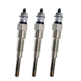 3Pcs Glow Plug 6670470 for Kubota D722 D902 D1005 D1105 Bobcat S100 MT50 MT52 MT55 320 321 322 428 453 E08 E10 E14 E16