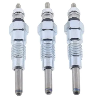 3 Pcs Glow Plug MIU802457 M811937 for Yanmar Engine 3TNV76 3TNM74 3TNV70 John Deere 2305 2320 XUV850D 2030A 1023E 1026R 2025R