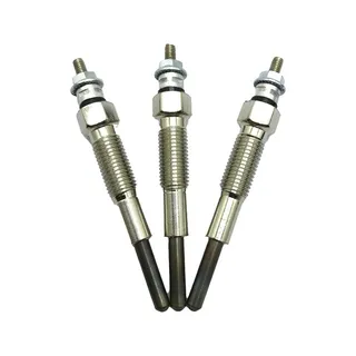 3Pcs Mitsubishi S3L S3L2 Engine Glow Plug for Excavator Forklift Tractor