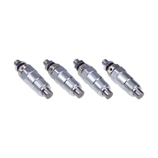 4 Fuel Injectors 6202-12-3100 for Komatsu Engine 4D95 Loader WA65-6 WA70-6 WA70-7 WA80-6
