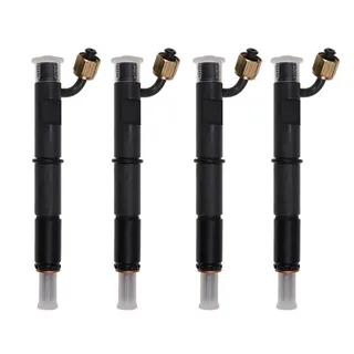 4 Pieces Fuel Injector RE531802 for John Deere Engine 4045 Tractor 5080G 5090G 5100GF 5100M