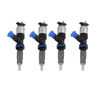 4 Fuel Injectors 370-7287 T409983 for Caterpillar CAT C4.4 Perkins 1204E-E44TA Engine