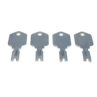 4 Pcs For Clark Crown Gradall Gehl Hyster Komatsu Yale #166 Forklift Ignition Key