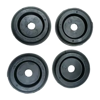 4 Pcs Engine Mounting Rubber Cushion YW02P01004P1 for Kobelco Excavator SK100 SK115DZ SK120 SK135SR SK200SR-1S