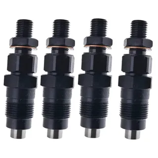 4Pcs Fuel Injector SBA131406360 for ISM N844 CASE Loader 410 420 420CT SR130 SR150 SR160 SR175 SV185 Tractor DX25 DX29 DX31 DX33 DX34 DX35 DX40 DX45