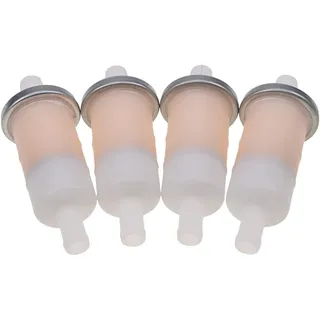 4 Pcs Fuel Filter 4TV-24560-00 1FK-24560-00 1FK-24450-00 for Yamaha Motorcycle YZF600R YZF-R6