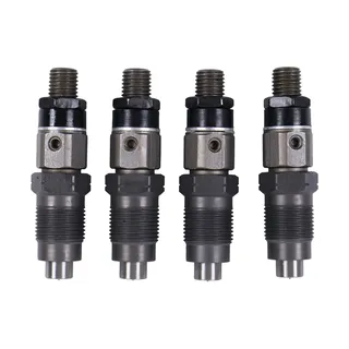 4 Pieces Fuel Injector 093500-6280 23600-59225 for Toyota Engine 3L Hilux Hiace