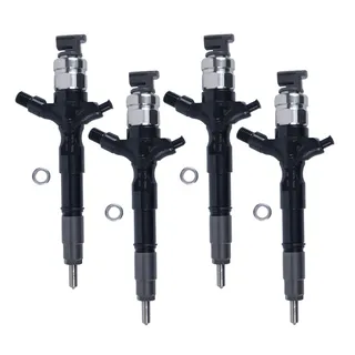 4 PCS Fuel Injector 23670-0L100 for Toyota Engine 1KD-FTV