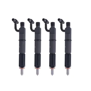4 Pcs Fuel Injector 6208-11-3100 for Komatsu Engine SAA4D95LE-3A-4M SAA4D95LE-3B-4A Excavator PC130F-7