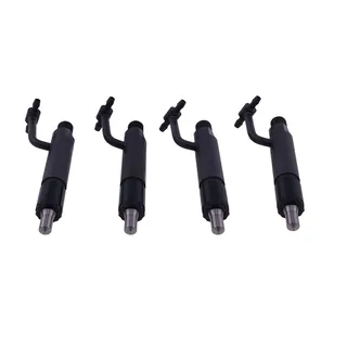 4 Pcs Fuel Injector 729100-53100 for Yanmar Engine 4TNE84 4TNE84-GB2C Combine AW448T