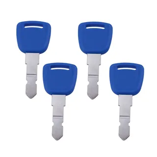 4 Pieces Ignition Key SBA385210370 87778921 for New Holland Tractor TC21DA TC23DA TC24DA TC26DA T1030 T1510