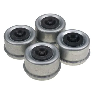 4 Pieces 2.44" Dexter EZ Lube Rubber Plug Dust Cap Grease Cover for Trailer 5200-7000 lb. Axle Hubs
