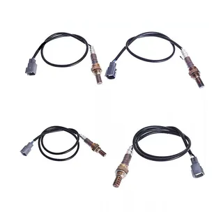 4 Pieces Air Fuel Ratio Front Oxygen Sensors 89467-42010 89467-42020 for 2001-2003 Toyota RAV4 2.0L