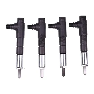 4 Pieces Fuel Injector 1J550-53000 1J550-53001 for Kubota Engine V3800 V3800-DI-T Tractor M8540 M9540 M96SHDM Loader SVL90 SVL90C