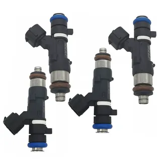 4 Pieces Fuel Injectors 0280158296 16600-3RC0A For 2013-2019 Nissan Sentra 1.8L