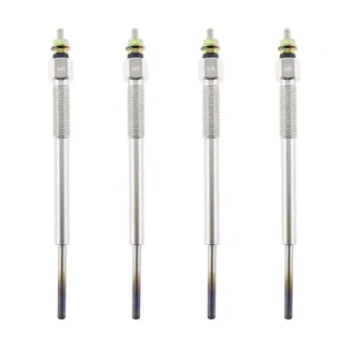 4 Pieces Glow Plug 717/20347 for JCB Excavator JS175W JS190 JS200 JS200W JS210 JS220 JS220LR JS220XD JS235 JS240 JS260 JZ235 JZ255