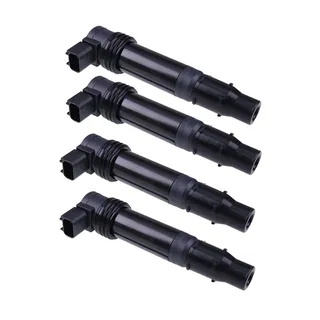 4 Pieces Ignition Stick Coil 21171-1282 21171-0021 for Kawasaki Ninja ZX600 ZX-6RR ZX-6R 2003-2018