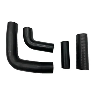 4 Pieces Radiator Water Pump Hose 180085M1 186968M1 731256M1 732443M1 for Perkins Engine Massey Ferguson Tractor 35 135 235 230
